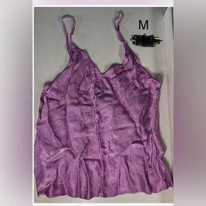 Victoria’s Secret Purple Satin Camisole Top